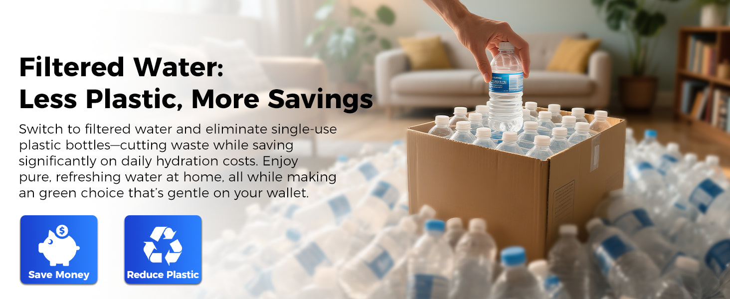 Say Goodbye to Bottles with VonWater Water Purifier