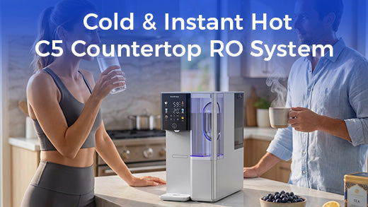 Cold & Instant Hot Reverse Osmosis Water Filter