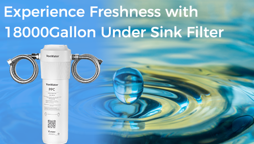 Experience Freshness with This 18000Gallon Under Sink Filter