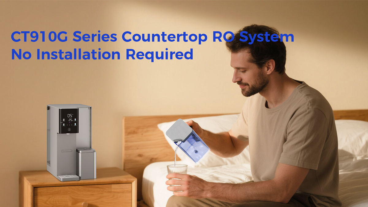 Introducing Latest VonWater CT910G Series Countertop Reverse Osmosis S