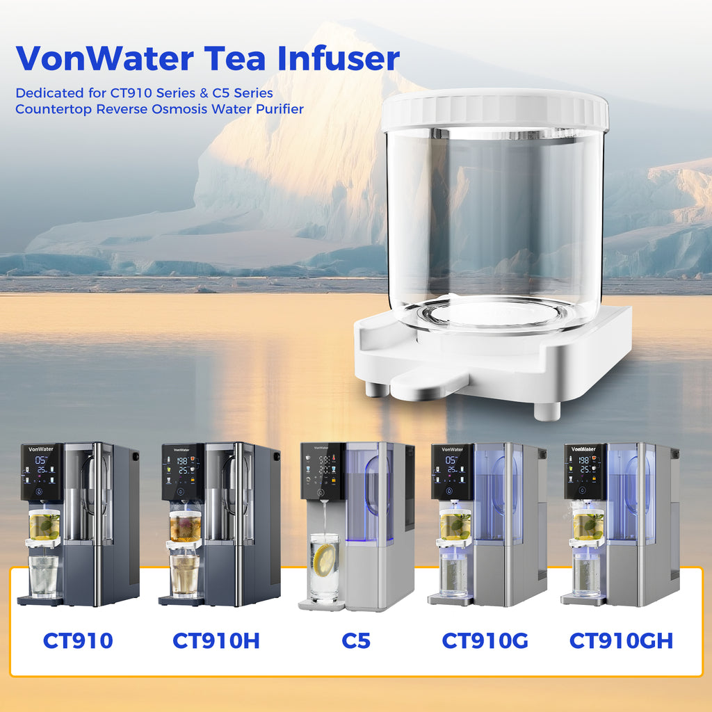 C5 Cold & Hot RO System with Tea Infuser | VonWater