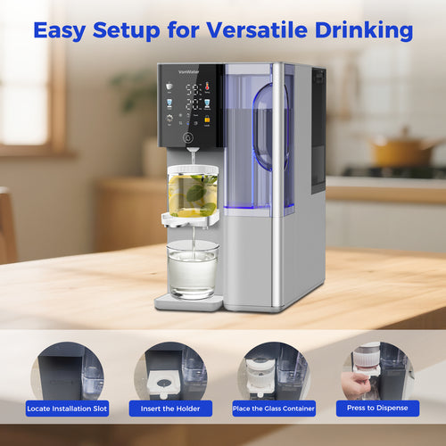 C5 Cold & Hot RO System with Tea Infuser | VonWater