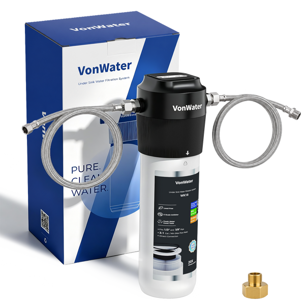 18000Gallon Direct Connect Under Sink Water Filter | VonWater WK18