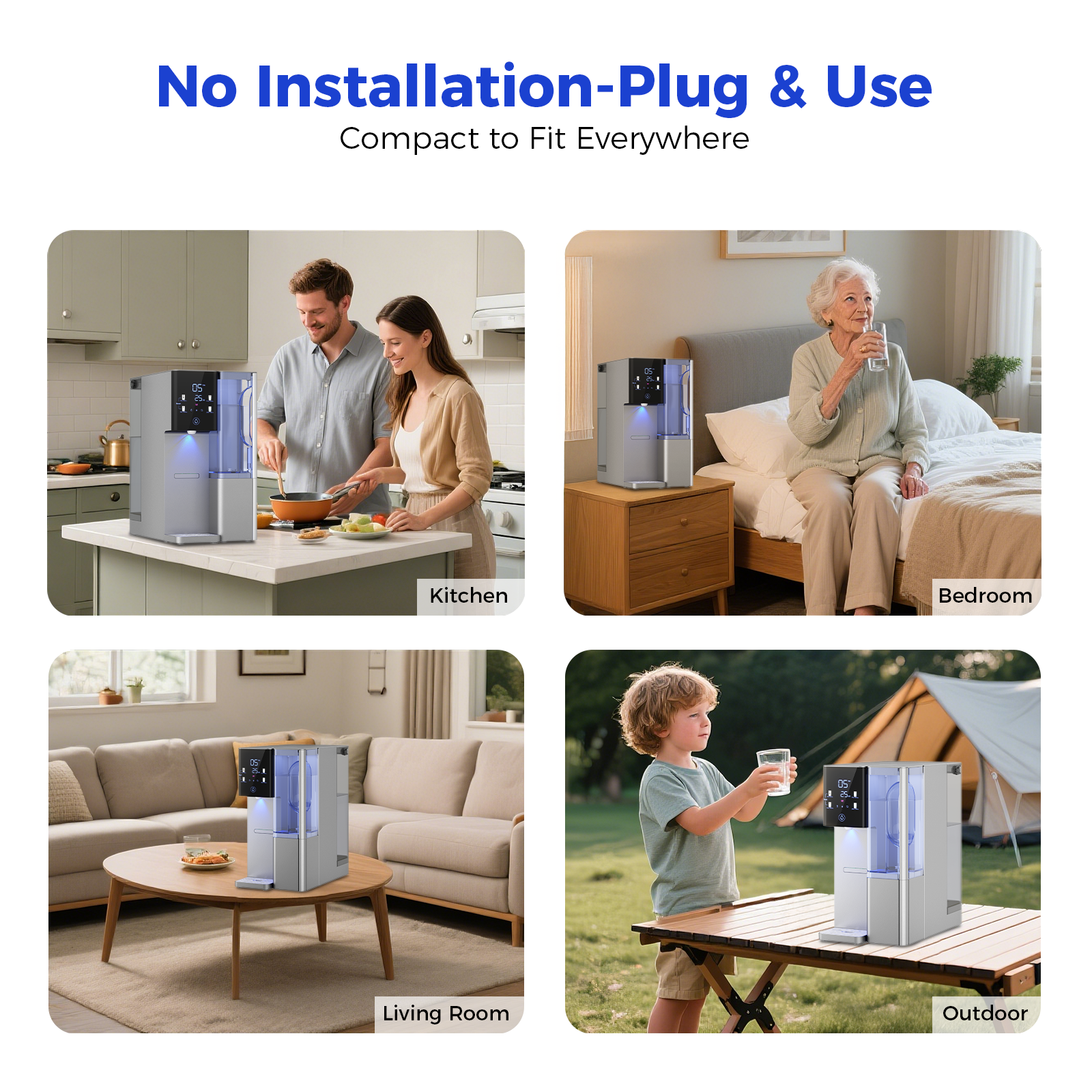 VonWater 528Gallon Countertop RO System| CT910G