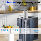 CT910H Instant Hot Countertop Reverse Osmosis Water Filter 100GPD | VonWater