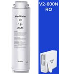 Vonwater replacement filter cartridge for V2-600N under sink reverse osmosis water filter system