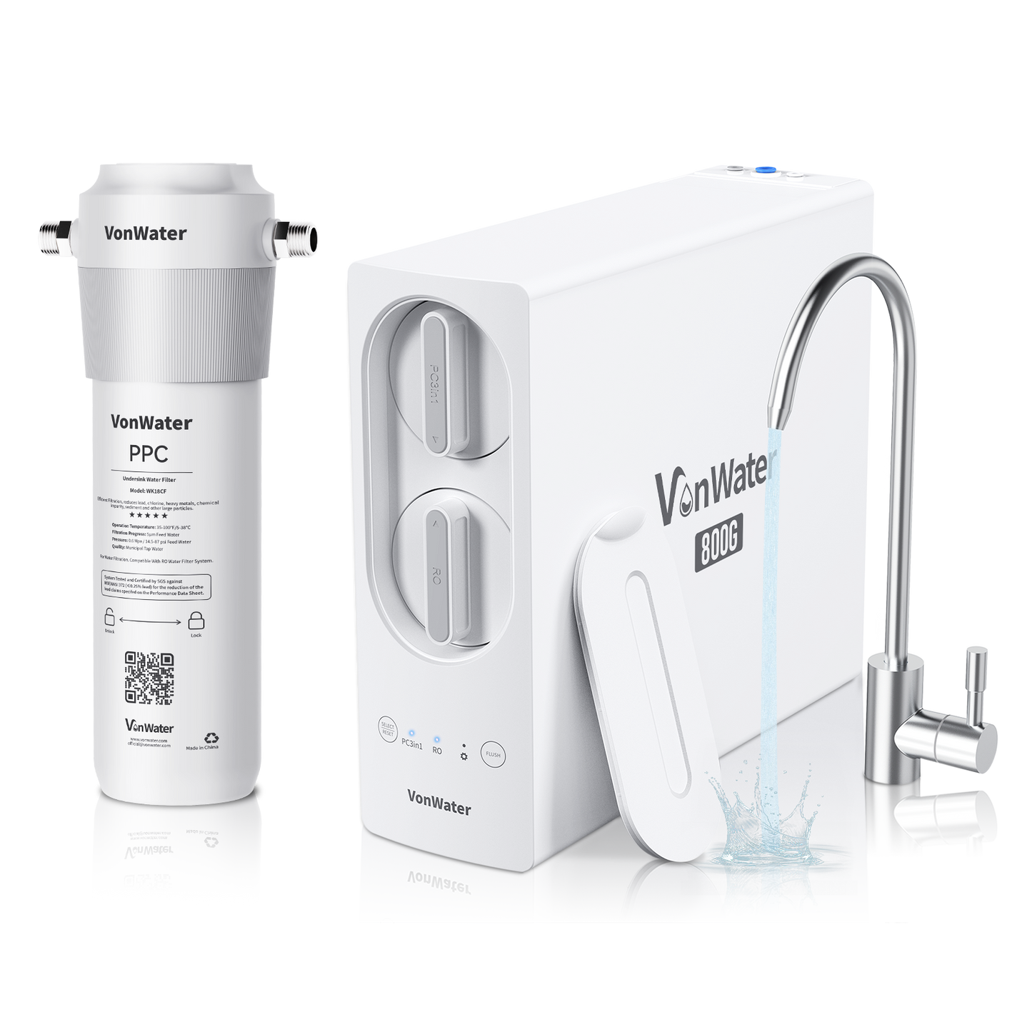 18000Gallon Water Filter with 800GPD RO Water System| Whole Kitchen