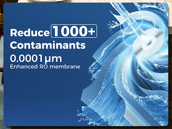 VonWater CT910 reduce 1000+ contaminants M