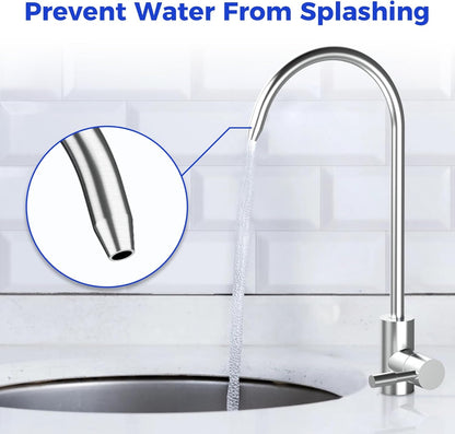 SUS304 Filtered Water Faucet, Drinking RO Water Faucet for Kitchen Sink