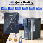 CT910H Instant Hot Countertop Reverse Osmosis Water Filter 100GPD | VonWater