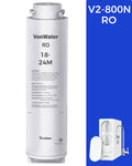 Vonwater replacement filter cartridge for V2-800N under sink reverse osmosis water filter system